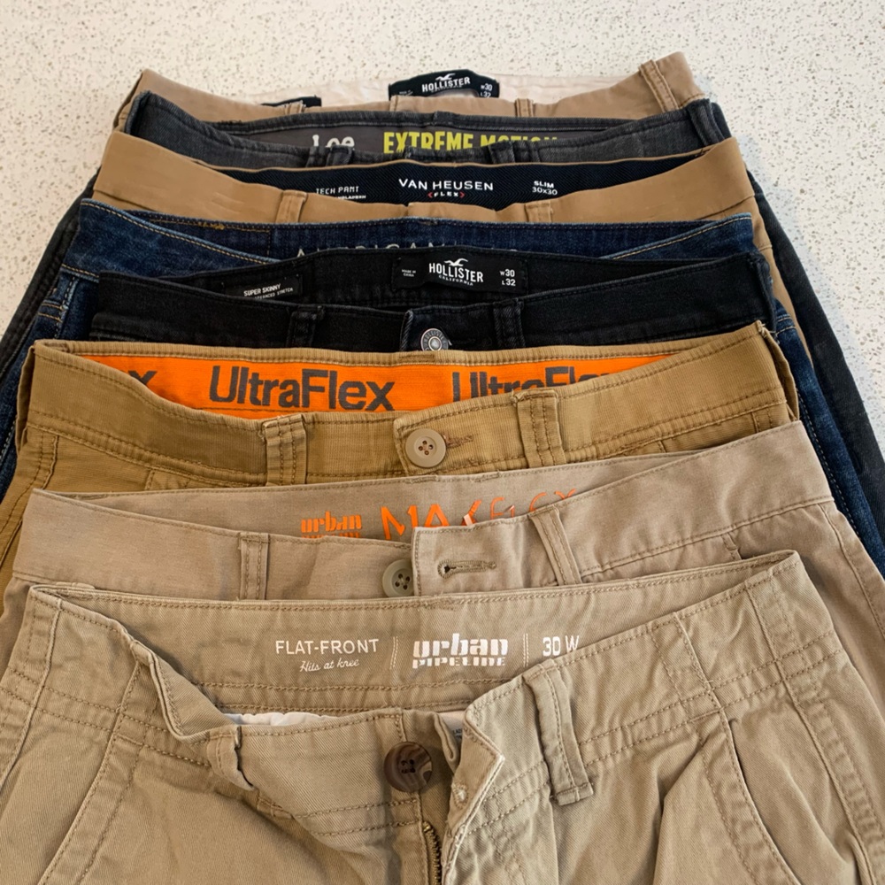 Hollister, American Eagle jeans and shorts - 30 waist